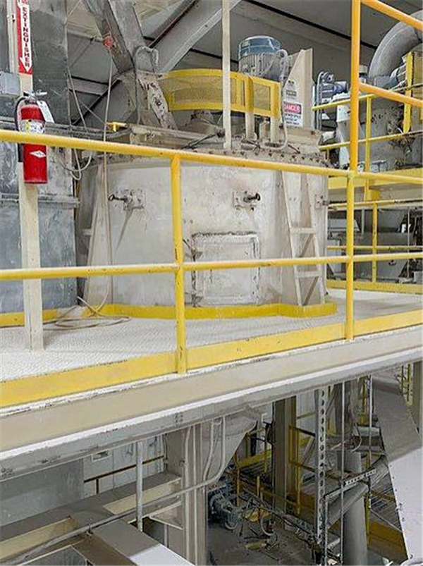 Anivi 8' X 15' Ball Mill System With Air Classifier And Dust Collection)